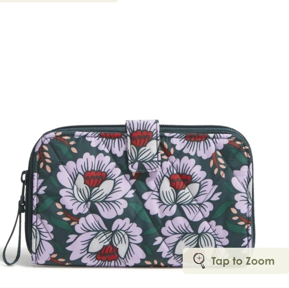 Vera Bradley Ezsential Sling Backpack And Matchig Wallet - Picture 3 of 11